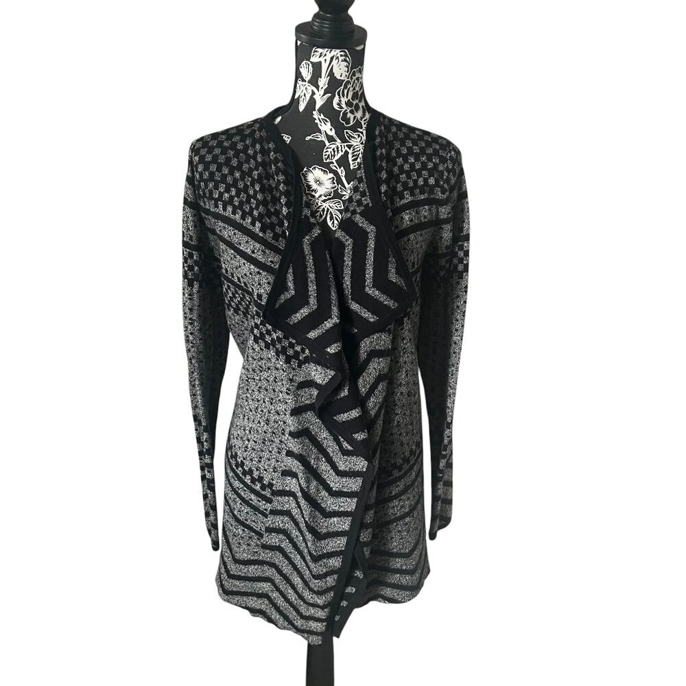 Smartwool Avion Ridge Pattern Geometric Wool Swea… - image 1